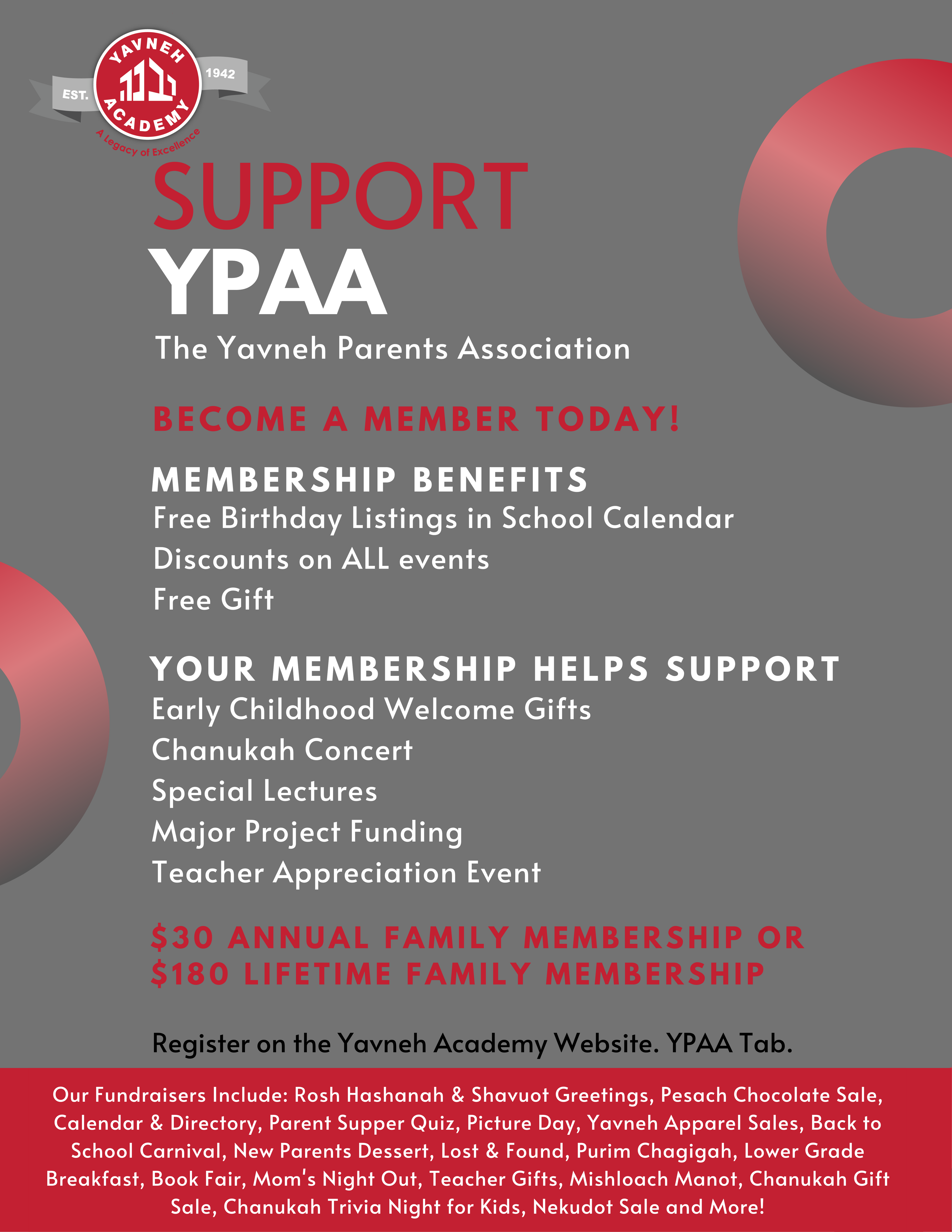 membership flyer